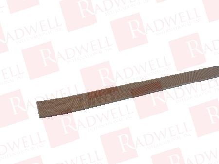 ELEMENT PAD ASSEMBLY, 1/16 INCH COVER, INCH WIDE GREY RUBBER COVERED WITH 3/4, WIDE PTFE FABRIC TAPE BACKING, RED FIBERGLASS