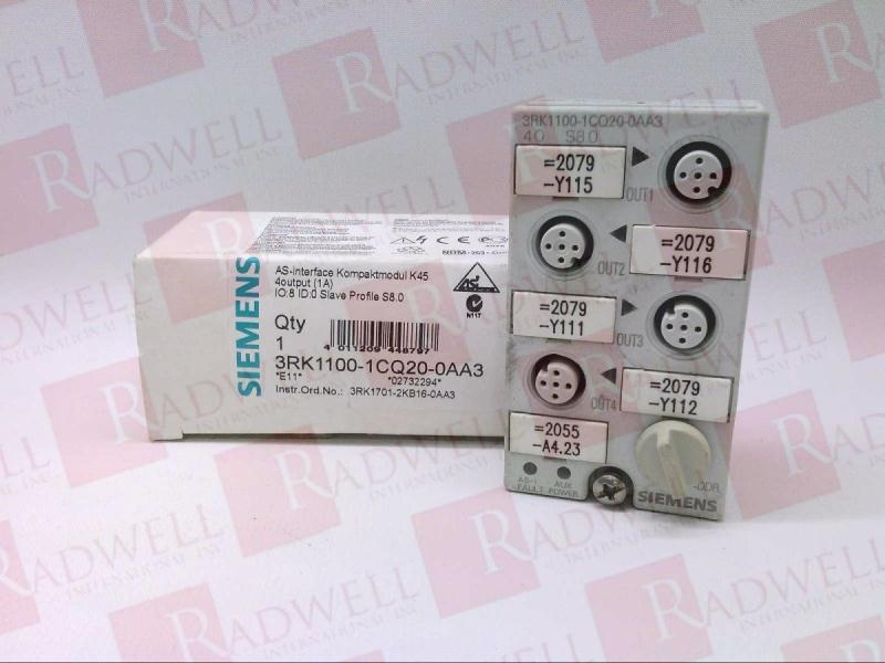 SIEMENS 3RK1100-1CQ20-0AA3