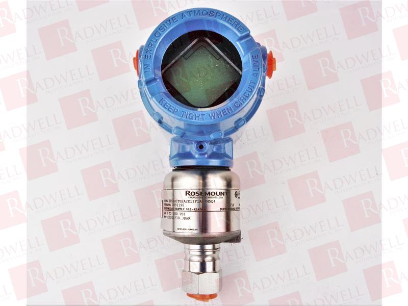 EMERSON 3051S1TG2A2E11F1AB4M5Q4
