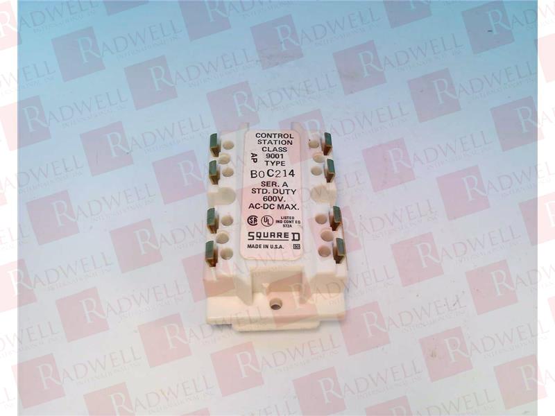 SCHNEIDER ELECTRIC 9001-BOC214