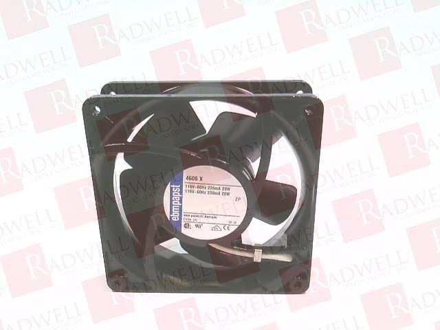 AXIAL FAN, 119MMX38MM, 115VAC, 106CFM, 51DBA,
