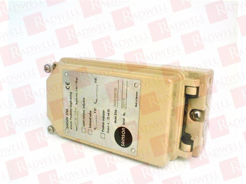 SAMSON AG 3766-0000X10001.05
