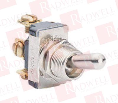 TOGGLE SWITCH, 12VDC, 15A, 1/2IN MOUNTING HOLE, ON/OFF/ON,