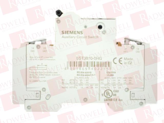 SIEMENS 5ST3010-0HG