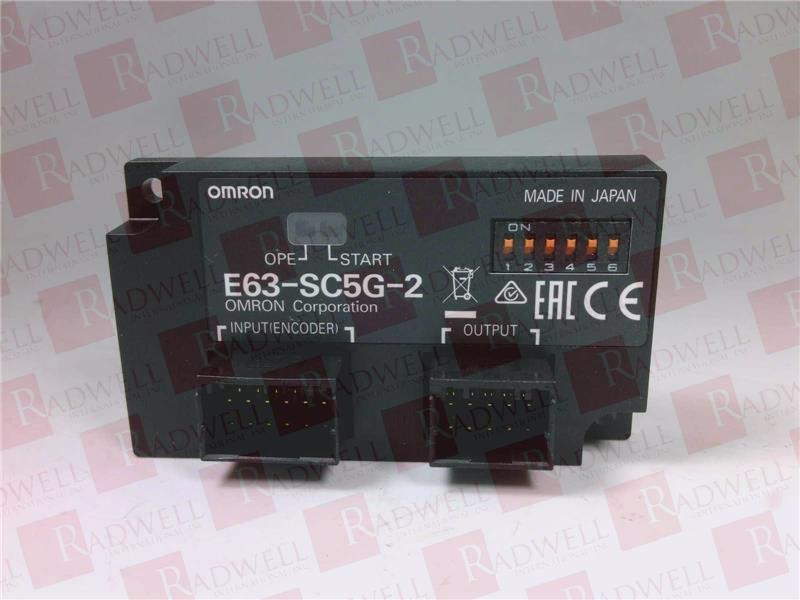 OMRON E63-SC5G-2 12P