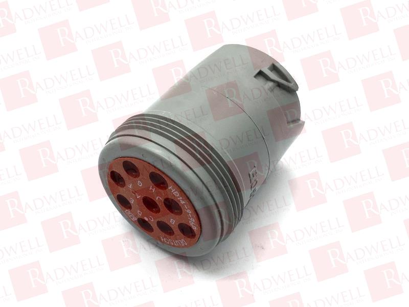 CIRCULAR CONNECTOR, 9POSITION, 13AMP, 250VDC, 20-14AWG