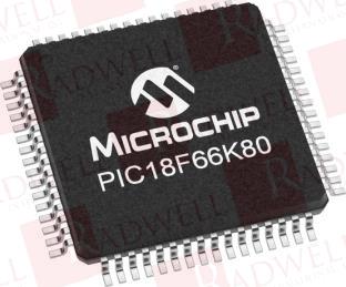 MICROCHIP TECHNOLOGY INC PIC18F66K80-E/PT