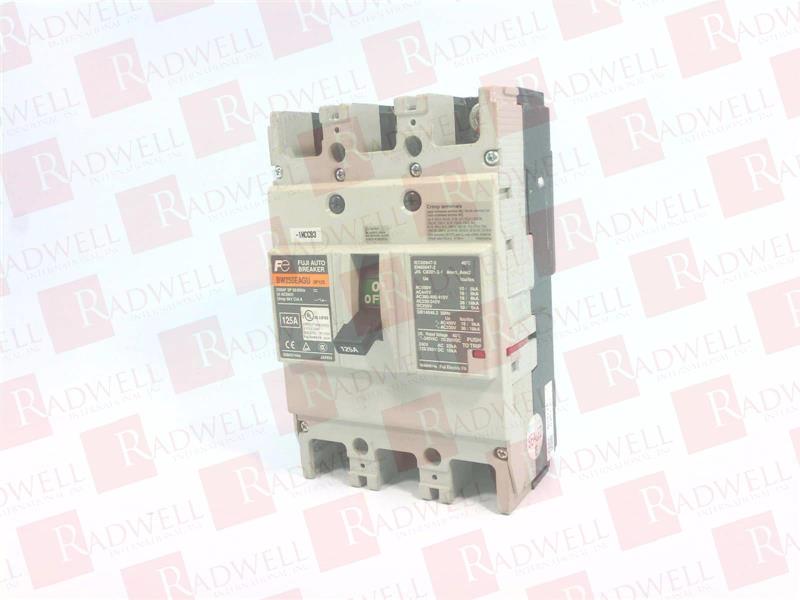 FUJI ELECTRIC BW250EAGU-3P125