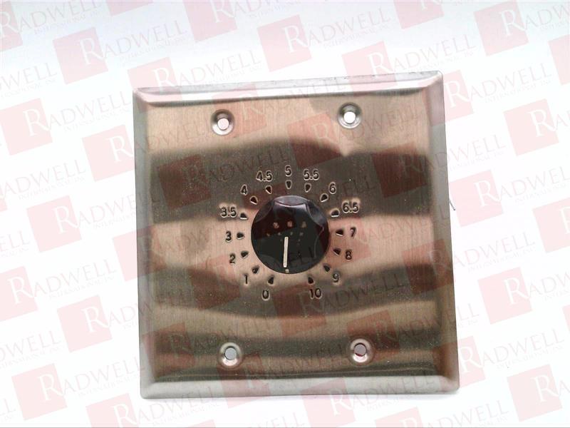  ,ATTENUATOR, 0-10 3WIRE,ROTARY VOLUME CONTROL, 20 WATT (RMS), 25/70V IMPEDANCE (OHMS)