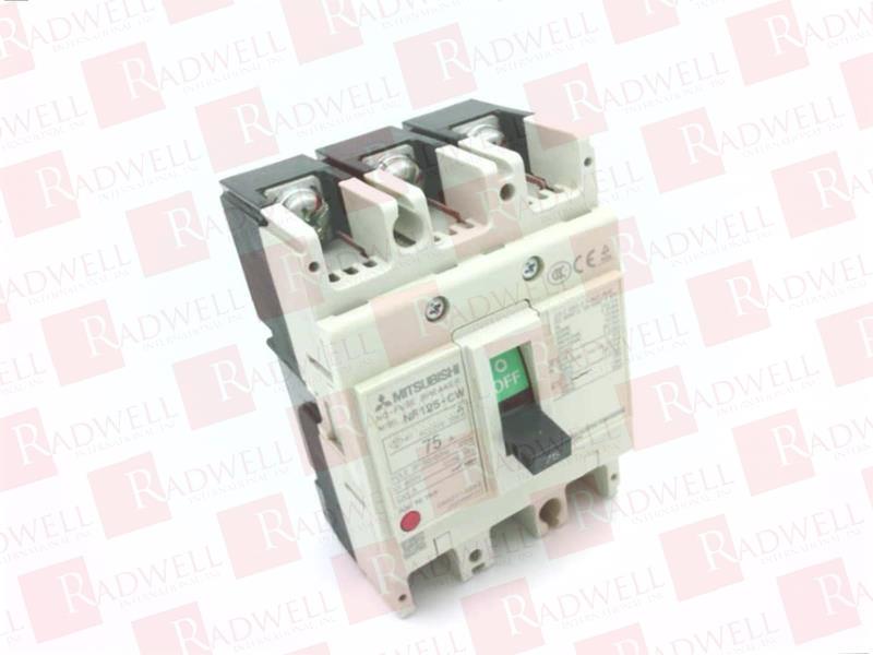 MITSUBISHI NF125-CW-3P-75A