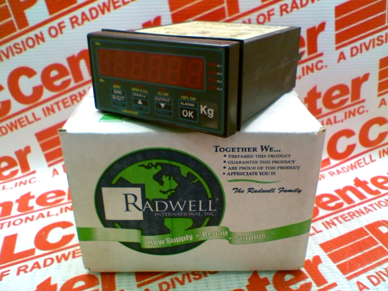 WEIGHT INDICATOR CONTROLLER 95-265VAC 2ALARM