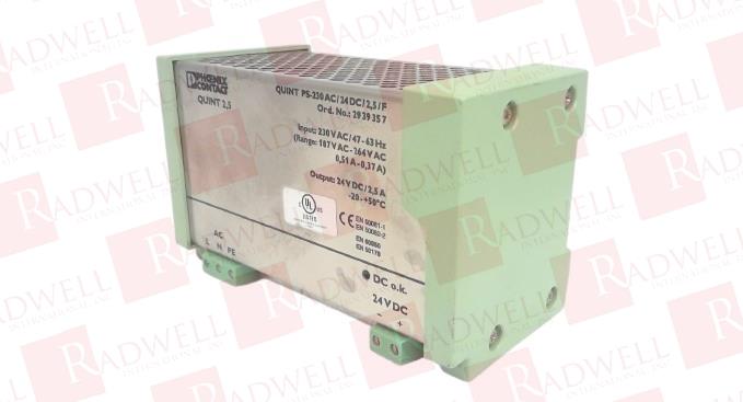 PHOENIX CONTACT QUINTPS230AC24DC/2.5/F