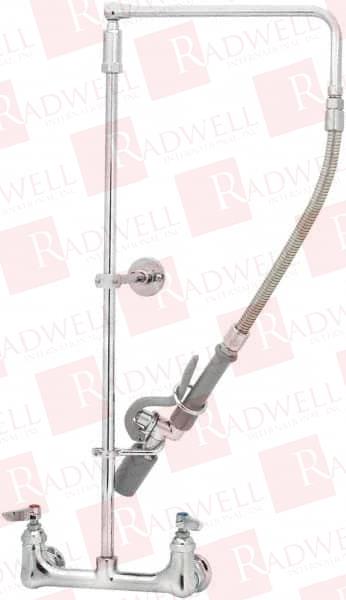 NO SPOUT, 2 WAY DESIGN, WALL MOUNT, WALL PRE RINSE FAUCET ASSEMBLY LEVER HANDLE