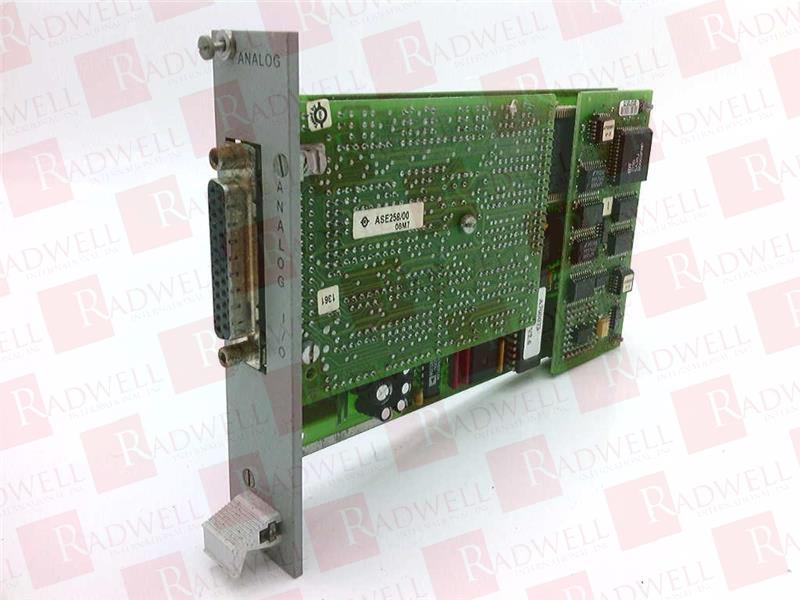  , I/O MODULE, ANALOG