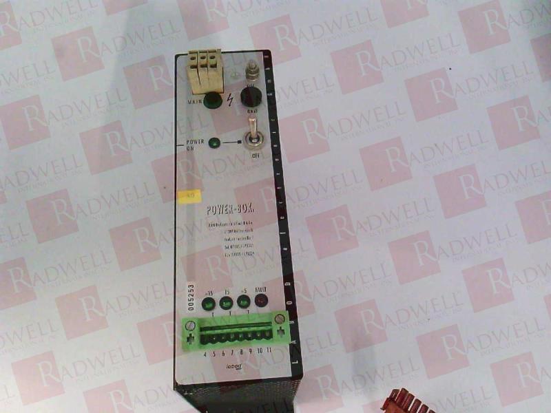  , POWER SUPPLY, 0.8 AMP, 230 VAC INPUT, +15-15+5 VDC, SINGLE PHASE OUTPUT, DIRECT WIRE