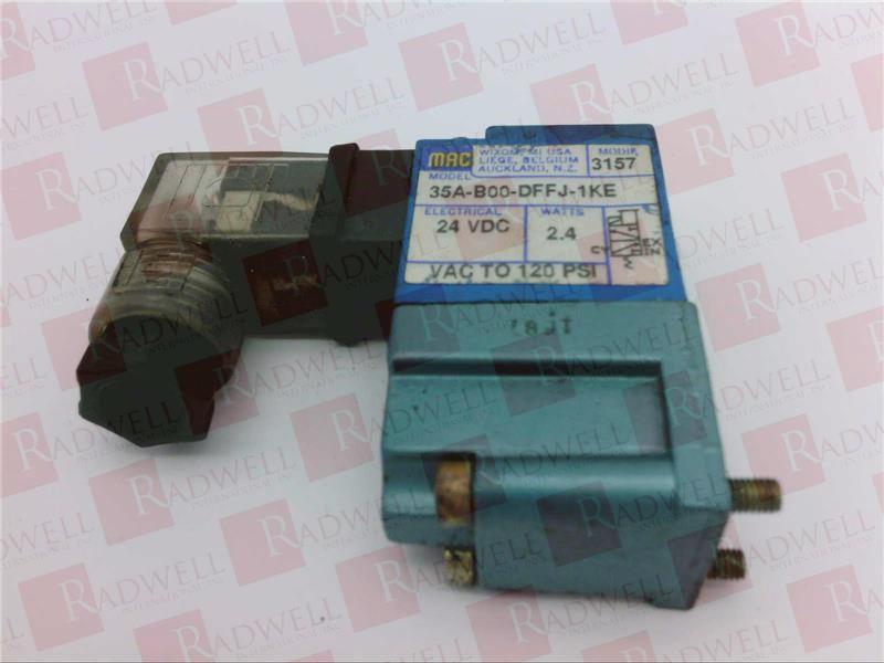 MAC VALVES INC 35A-B00-DFFJ-1KE