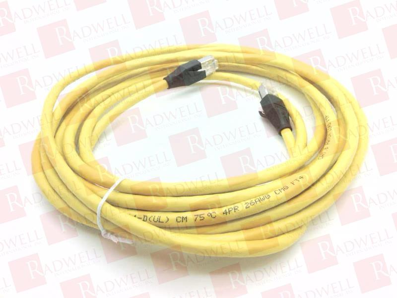 (PRICE/TR), RJ45/RJ45 CAT 6 SHLD YEL 15F