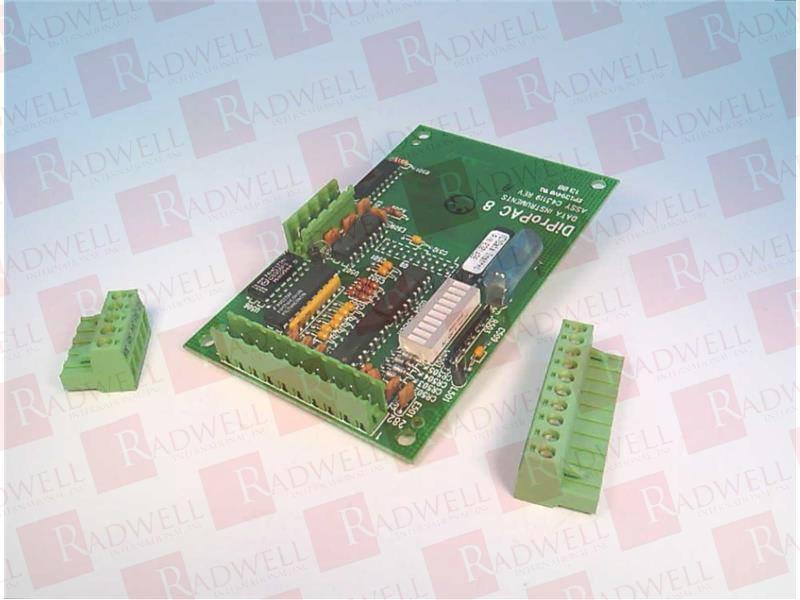  , DIE PROTECTION SENSOR BOARD, FOR DIPROPAC DIE PROTECTION MODULE, 8 PROGRAMMABLE SENSOR INPUTS, ON-THE-FLY" ADJUSTMENTS