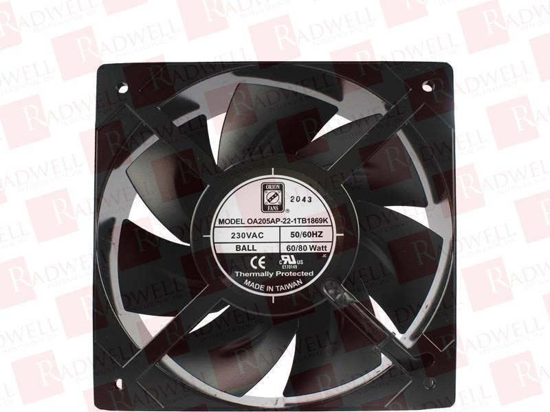 ORION FANS OA205AP-22-1WB1869K