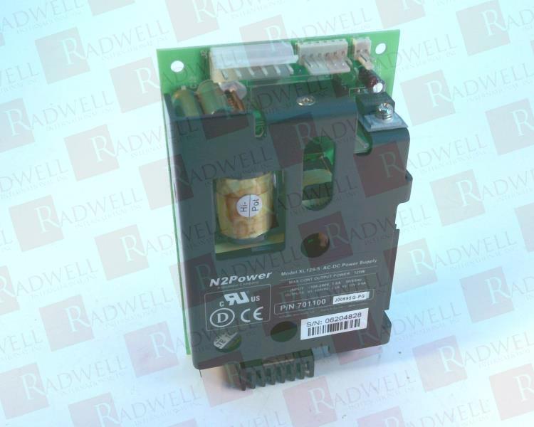  , POWER SUPPLY, AC/DC, 1.8 AMP, 100/240 VAC, 47/63 HZ, 125 W, 19 PIN, 2 OUTPUTS, FIXED, SCREW MOUNT, -25 TO +50 DEGREE C