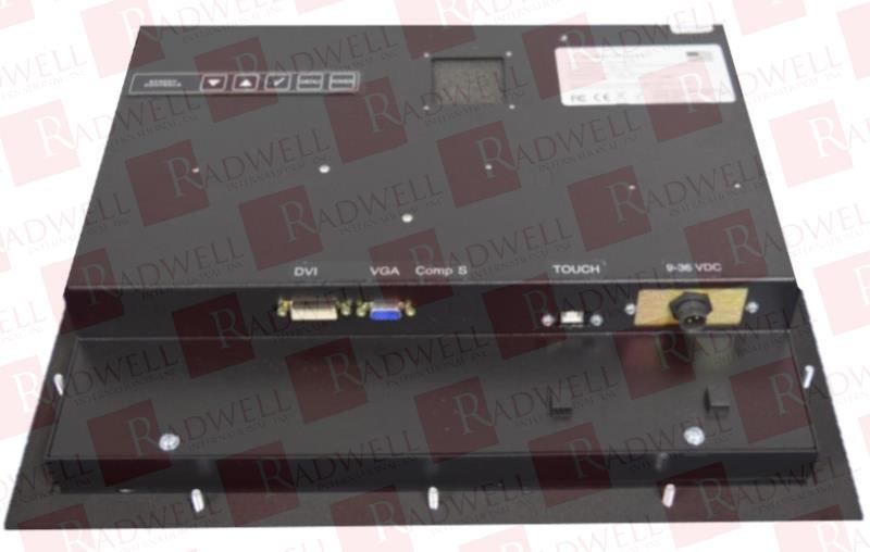 OPERATOR INTERFACE, 15" ULTRA-RUGGED, NEMA 4, PANEL MOUNT LCD FOR ACS, INPUT VOLTAGE 9-36VDC, DVI AND VGA INPUTS, OPERATIONAL TEMPERATURE RANGE -22F TO 176F, 5-WIRE RESISTIVE TOUCH SCREEN, U ...