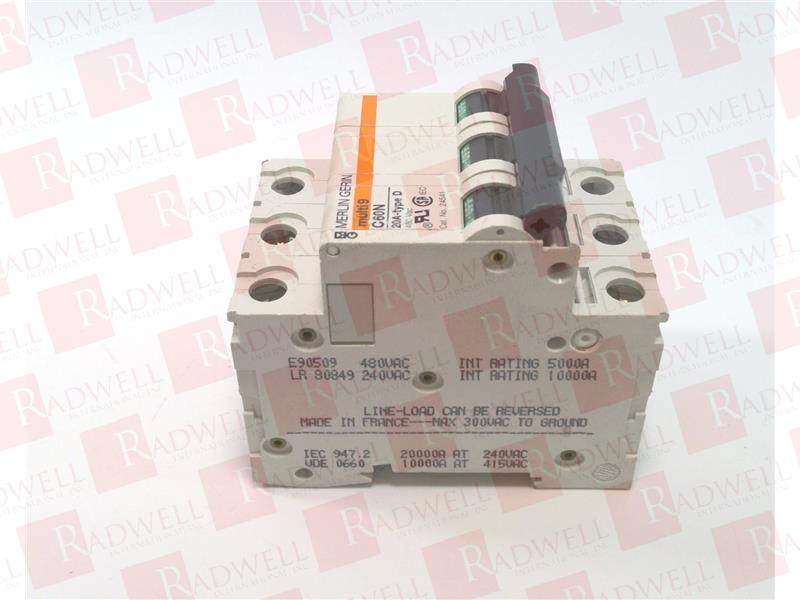 SCHNEIDER ELECTRIC C60N-3P-20A-D