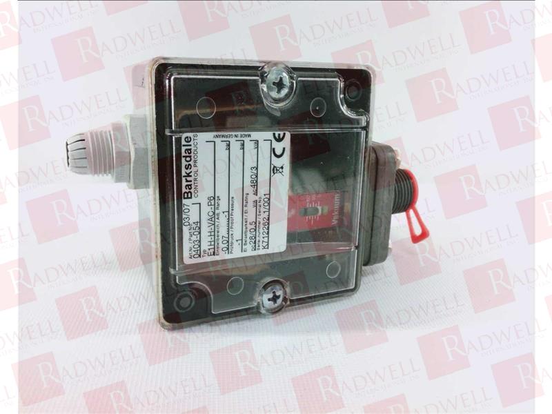 ECON-O-TROL PRESSURE SWITCH, NEMA 1; 3 & 4, IP65, UL & CSA LISTED, HIGH & LOW LIMIT CONTROL KB