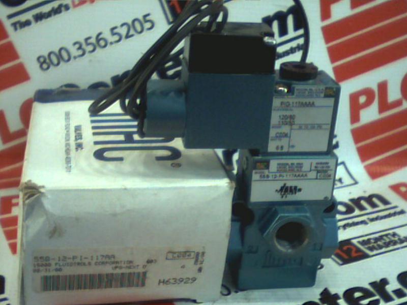 MAC VALVES INC 55B-12-PI-117AA