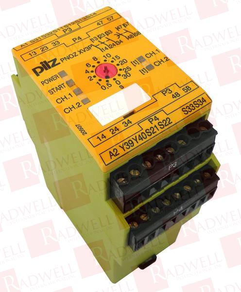 PILZ PNOZ XV3P 30/24 VDC 3N/O 2N/O T