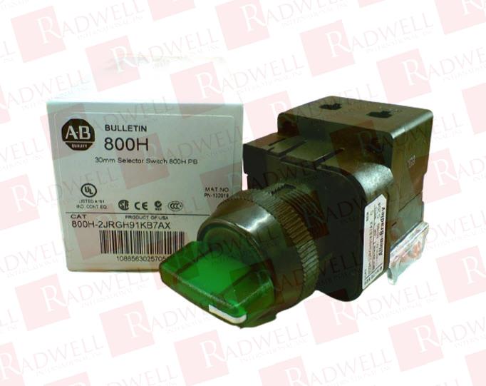 ALLEN BRADLEY 800H-2JRGH91KB7AX