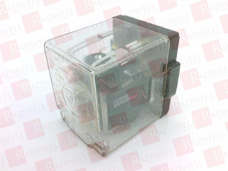 RELAY, 8BLADE, DPDT, 1/4HP, 120VAC, COIL 24VDC