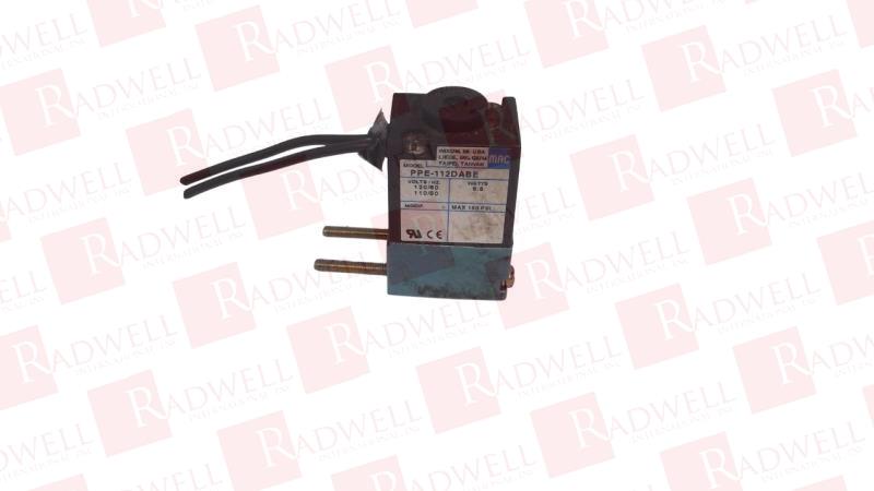 MAC VALVES INC PPE-112DABE