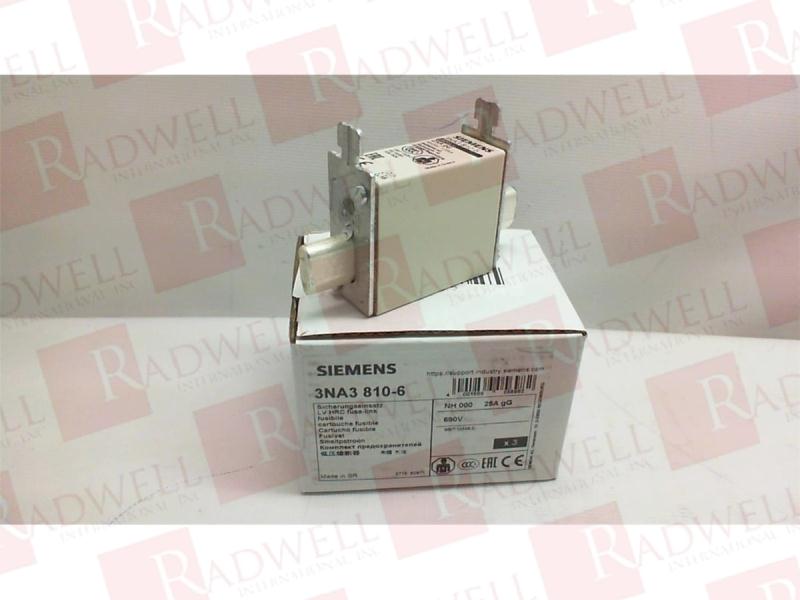SIEMENS 3NA38106