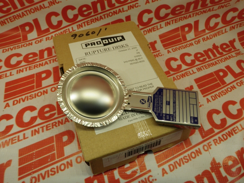 RUPTURE DISC 2INCH TYPE PB 310PSI