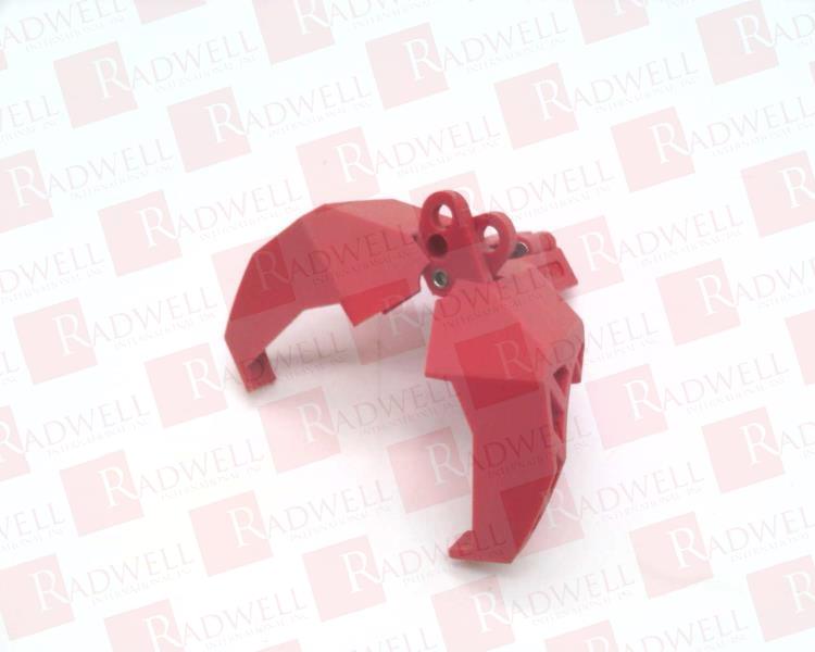 LOCKOUT, RED PLASTIC, 3/8 INCH-1 1/4 INCH