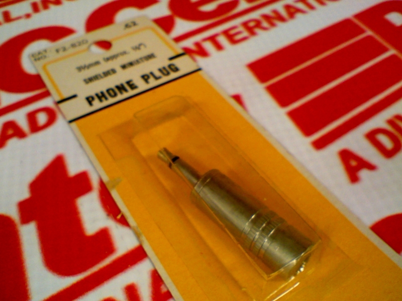 PHONE PLUG 3-1/2MM SHIELDED MINIATURE