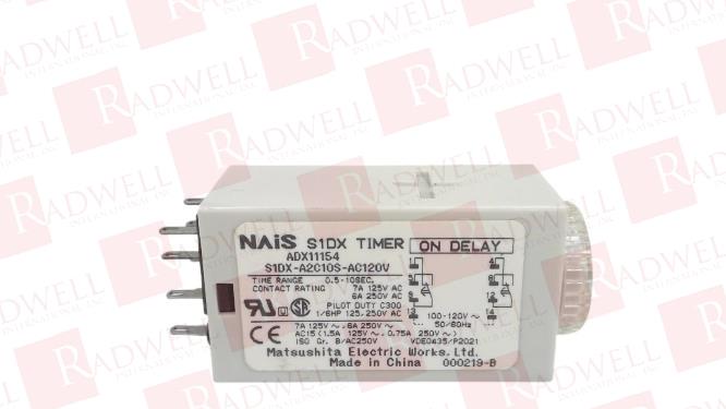 MATSUSHITA ELECTRIC S1DX-A2C10S-AC120V