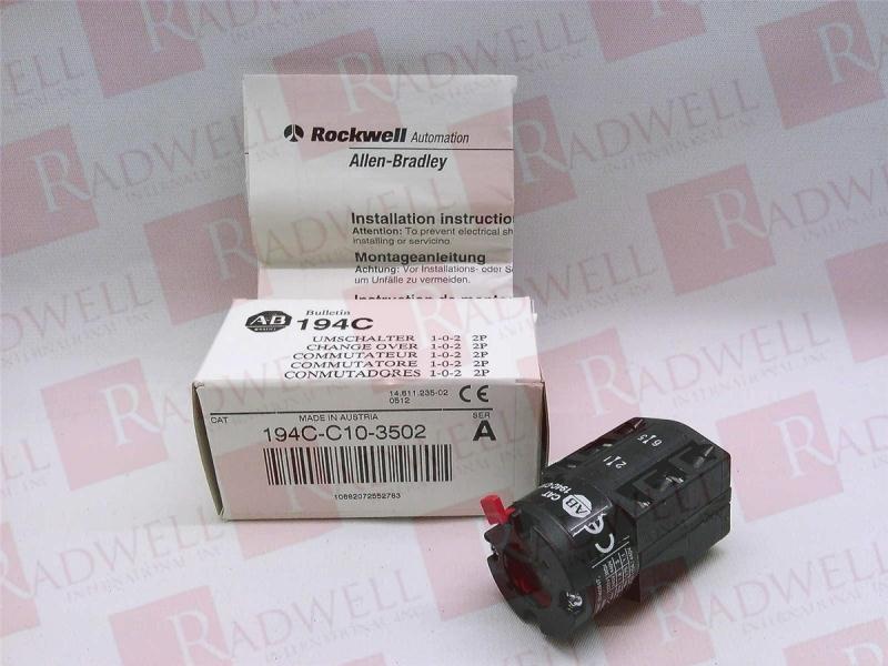 ALLEN BRADLEY 194C-C10-3502