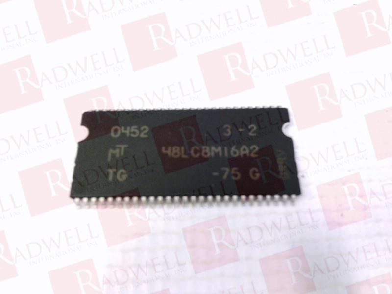 MICROCHIP TECHNOLOGY INC MT48LC8M16A2TG-75:G