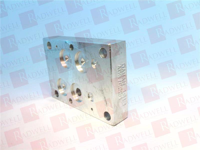 COVER PLATE, ALUMINUM, D07 VALVE, PARALLEL CIRCUIT, 0.250 NPTF