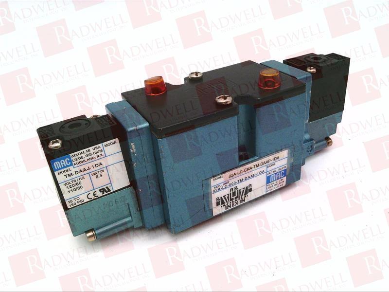 MAC VALVES INC 82A-LC-000-TM-DAAP-1DA