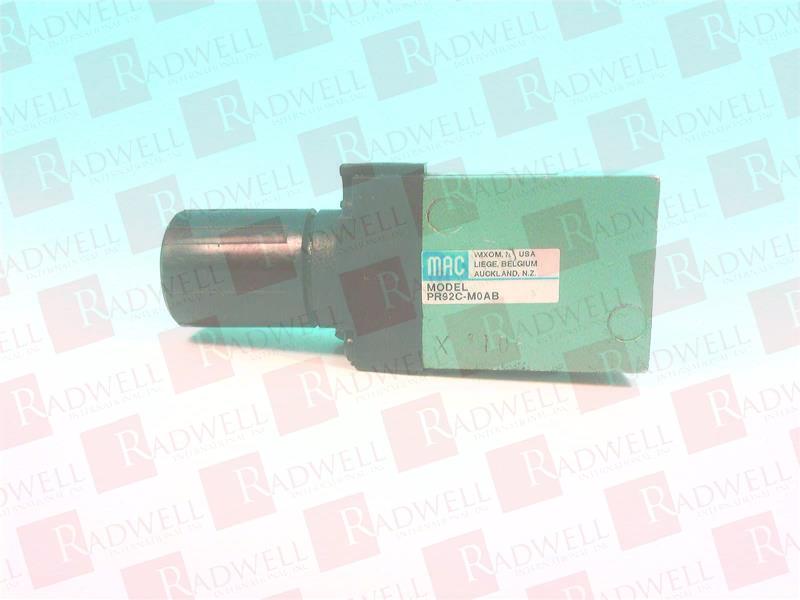 MAC VALVES INC PR92C-M0AB