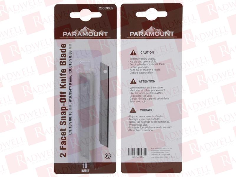 PARAMOUNT TOOL B9S