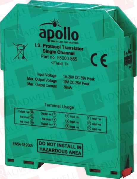 APOLLO FIRE DETECTORS 55000-855