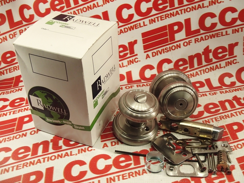 DOOR KNOB BED/BATH PRESTIGE ALCOTT SATIN NICKEL