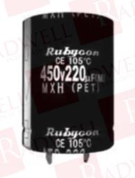 RUBYCON 420MXH100MEFCSN22X25