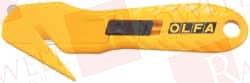 40MM BLADE RETRACTABLE BLADE SAFETY CUTTER HIGH CARBON TOOL STEEL BLADE, NYLON-6 POLYAMIDE HANDLE, YELLOW