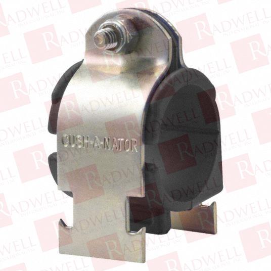 CUSHIONED CLAMP, STANDARD, STANDARD TPE CUSHION, STEEL CLAMP