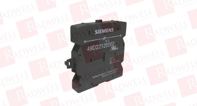 SIEMENS 49D22125002-STYLE A