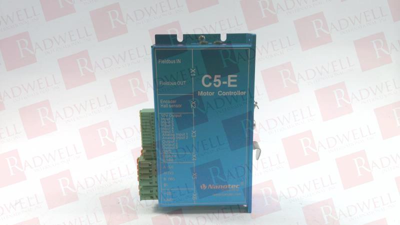 MOTOR CONTROLLER, DRIVE FOR MODBUS TCP OR USB, INCREMENTAL ENCODER, DIGITAL INPUT: 5-24 V SWITCHABLE, ANALOG INPUT: 0-10 V SWITCHABLE, 6 AMPS, 12-48 VDC OPERARTING VOLTAGE